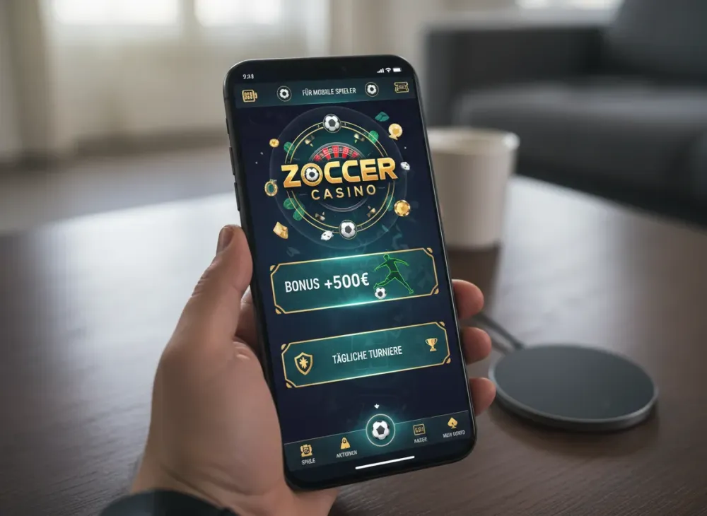 Zoccer casino app für mobile Spieler und Funktionen