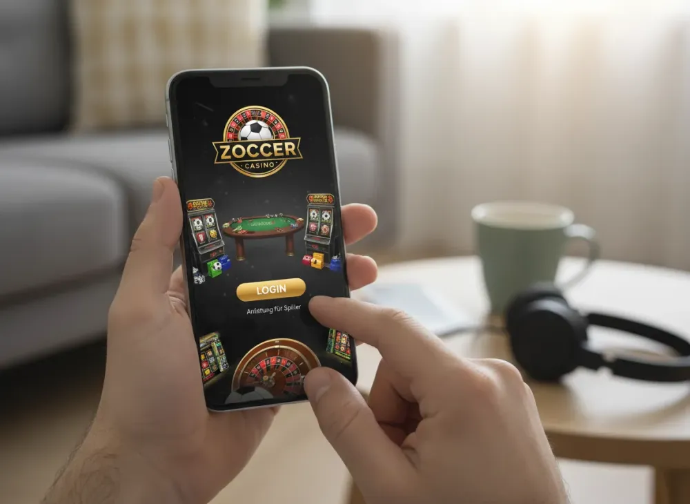 Zoccer casino login Anleitung für Spieler